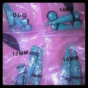 BODYJ4U Ear Plug/Taper Set 00-16mm